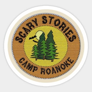 Small Logo Classic Camp Roanoke Sticker